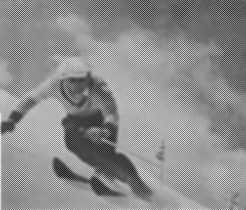 man skiing image from DU Special Collections 