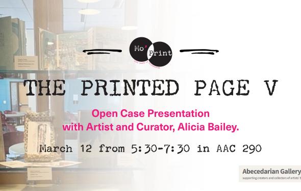 Mo' Print Open-Case Presentation with Alicia Bailey event poster
